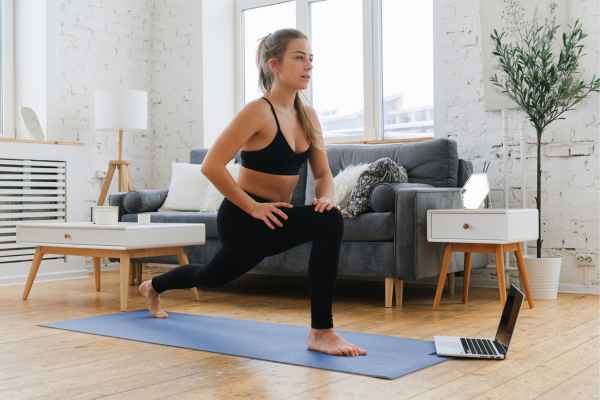 Woman exercising confidently after femiwand treatment Harrow