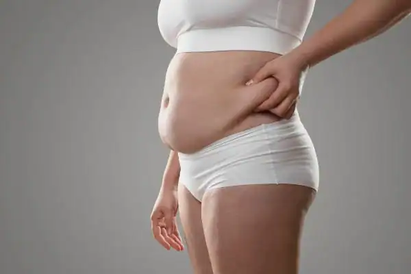 The Hidden Connection: How Stress Shapes Your Fitness and Body Composition 1 Image of stress belly Harrow How Lipo 360 can help manage your symptoms